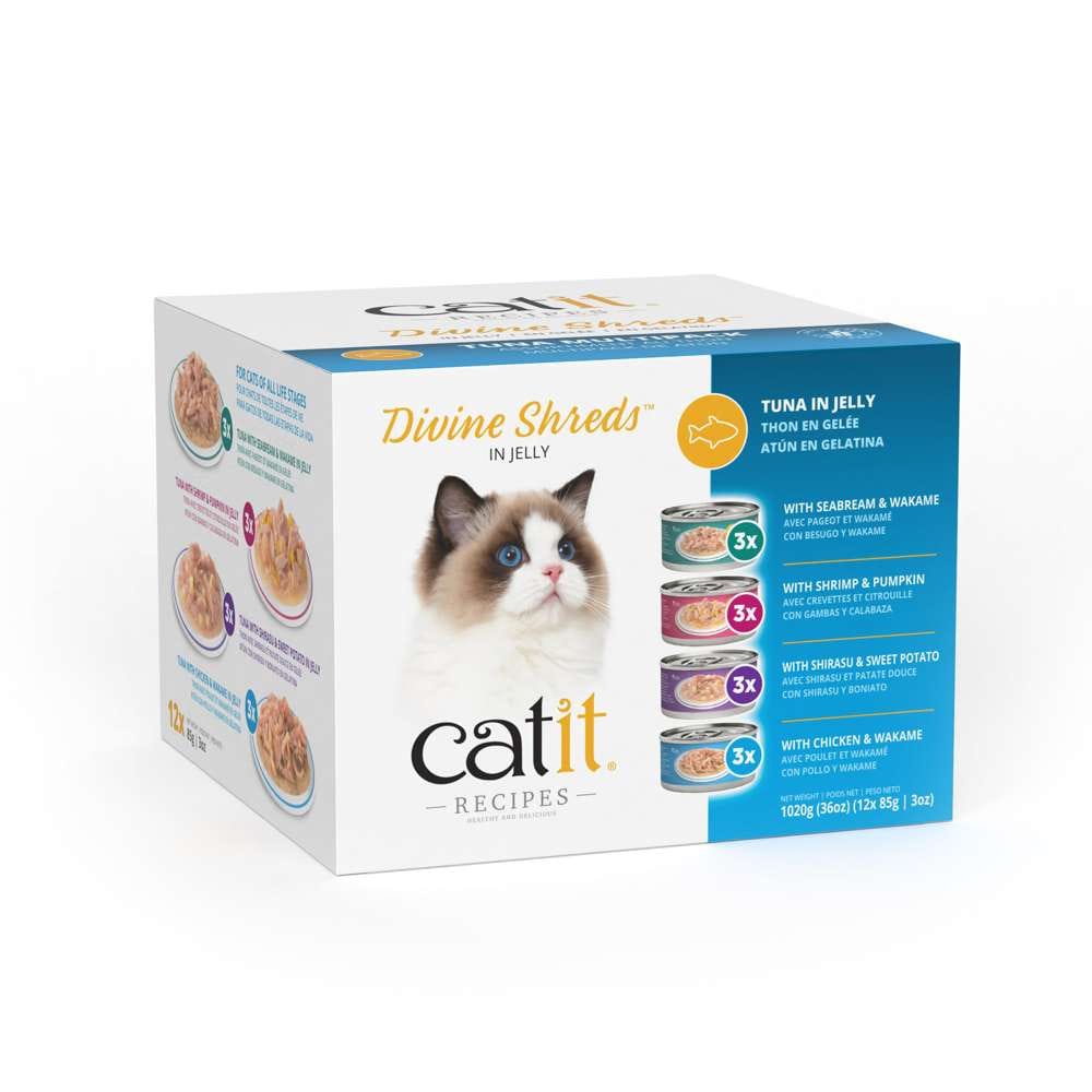 Catit Divine Shreds in Jelly Multipack