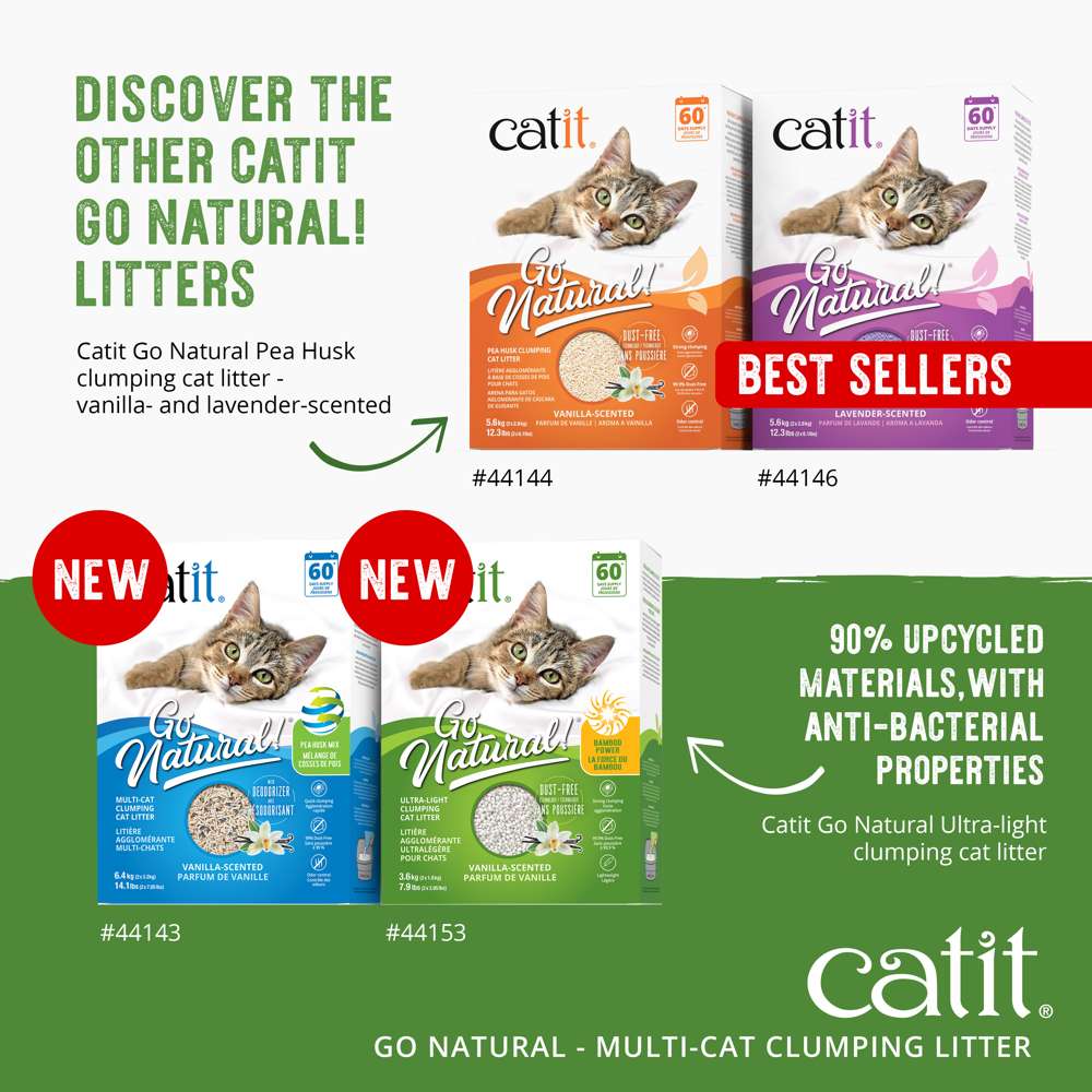 Catit Go Natural Multi Cat Clumping Cat Litter