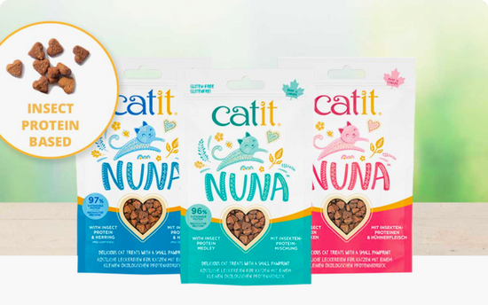 Catit Nuna Treats - Insect Protein Based