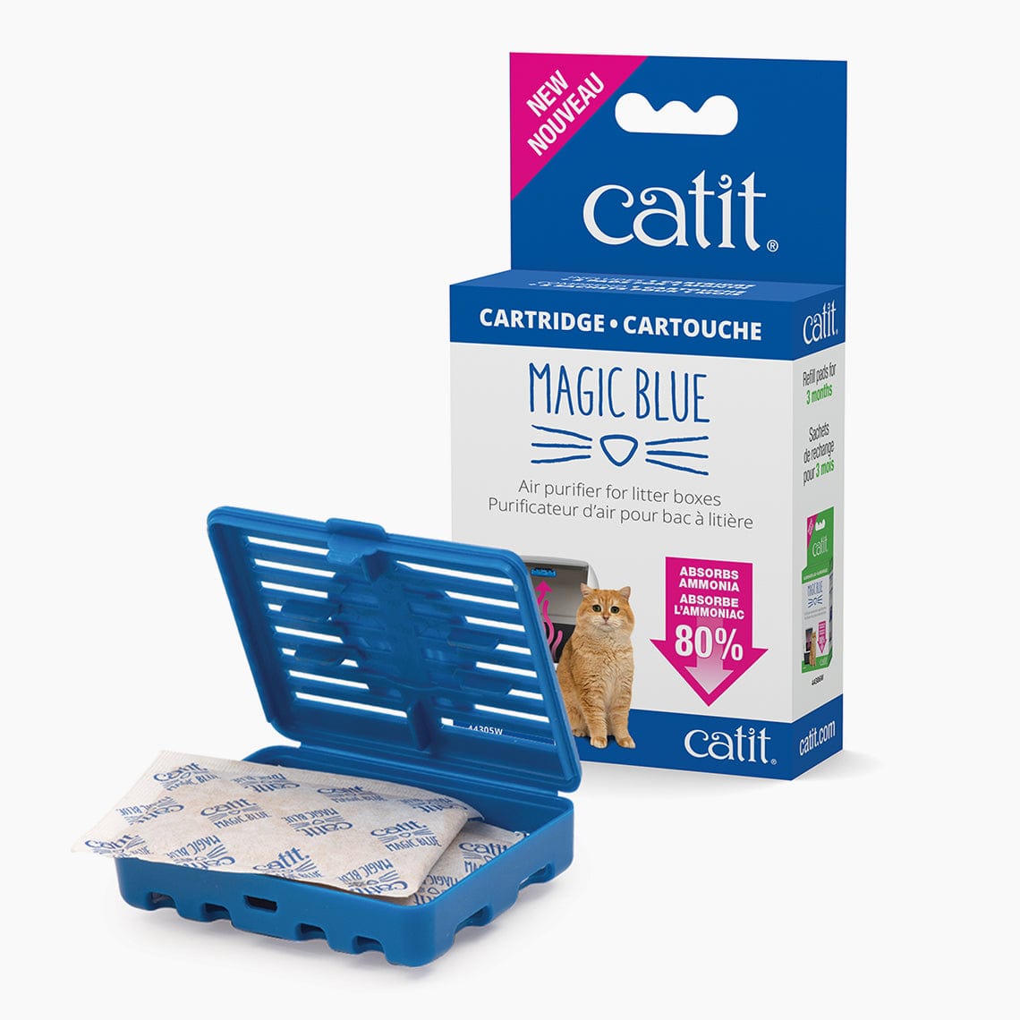 Catit magic shop blue refill pads