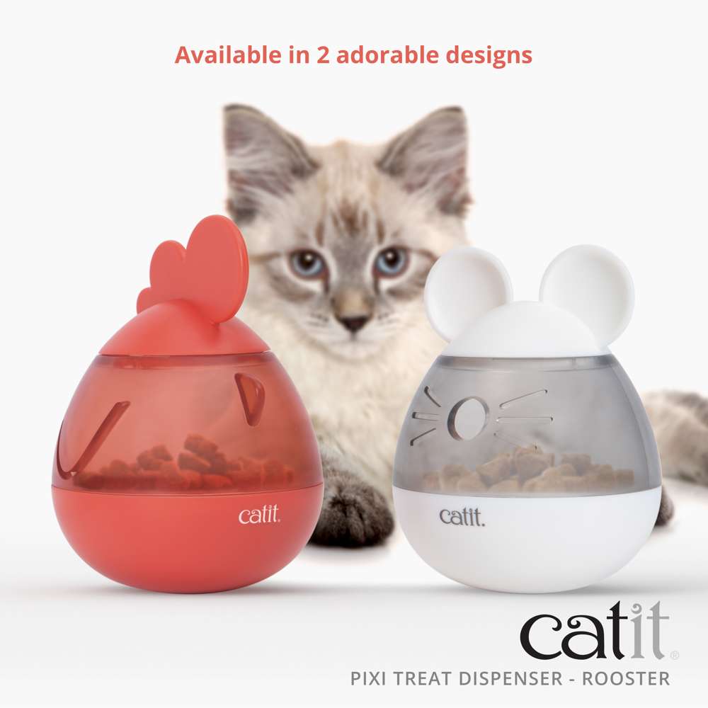 Catit PIXI Treat Dispenser – Rooster – Catit USA - Official Catit