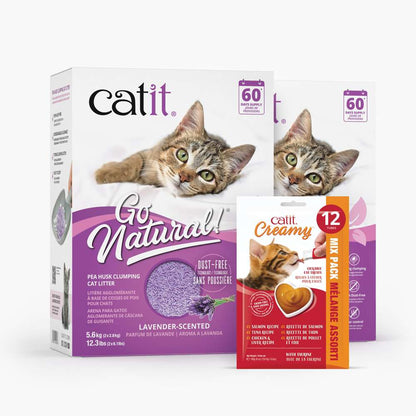 Catit Go Natural Pea Husk Litter Subscription