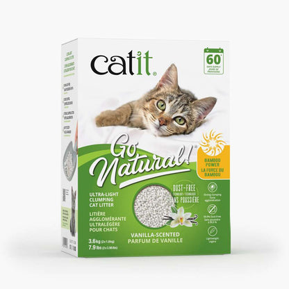 Catit Go Natural Bamboo Litter Vanilla