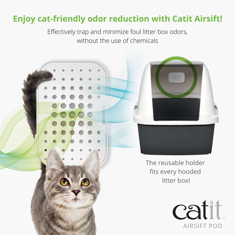 Catit Airsift Dual Action Odor Reducing Pod