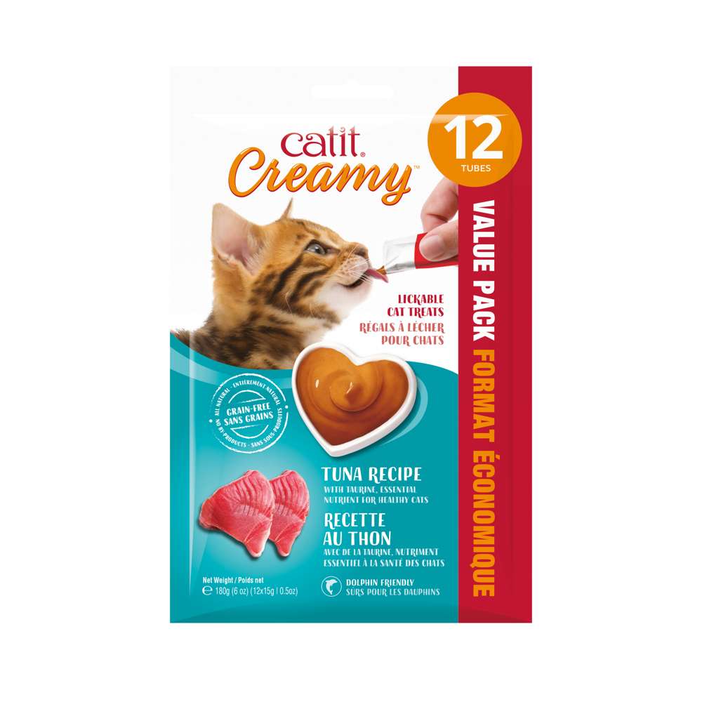 Catit Creamy Cat Treats 12 Pack