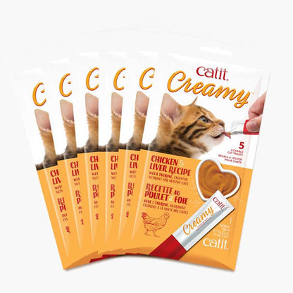 Catit Creamy Cat Treats 30 Pack