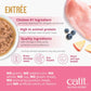 Case of Catit Recipes Chicken Entrée in Bone Broth for Kittens