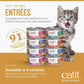 Case of Catit Recipes Skin & Coat Seafood & Chicken Entrée in Bone Broth for Adult Cats