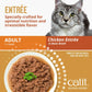Case of Catit Recipes Chicken Entrée in Bone Broth for Adult Cats