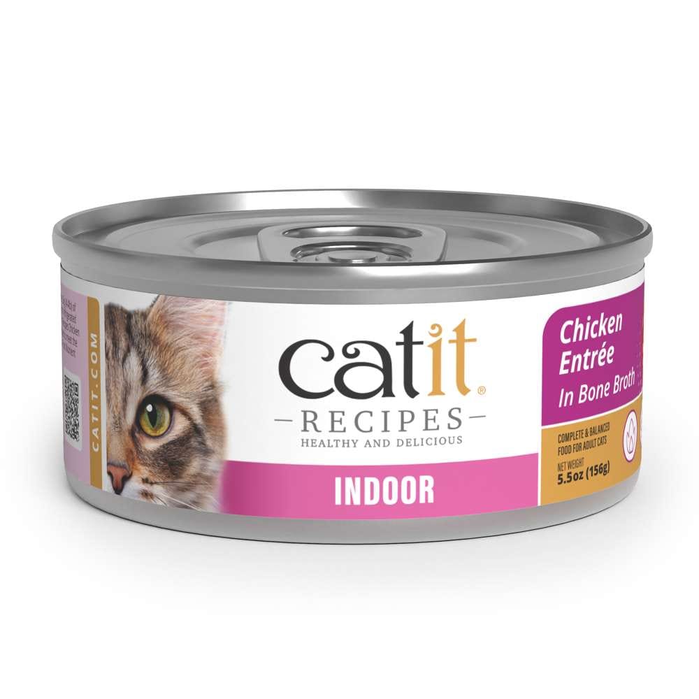 Case of Catit Recipes INDOOR Entrée in Bone Broth