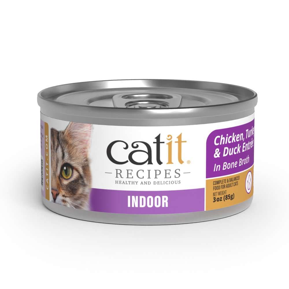 Case of Catit Recipes INDOOR Entrée in Bone Broth