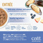 Case of Catit Recipes Skin & Coat Seafood & Chicken Entrée in Bone Broth for Adult Cats