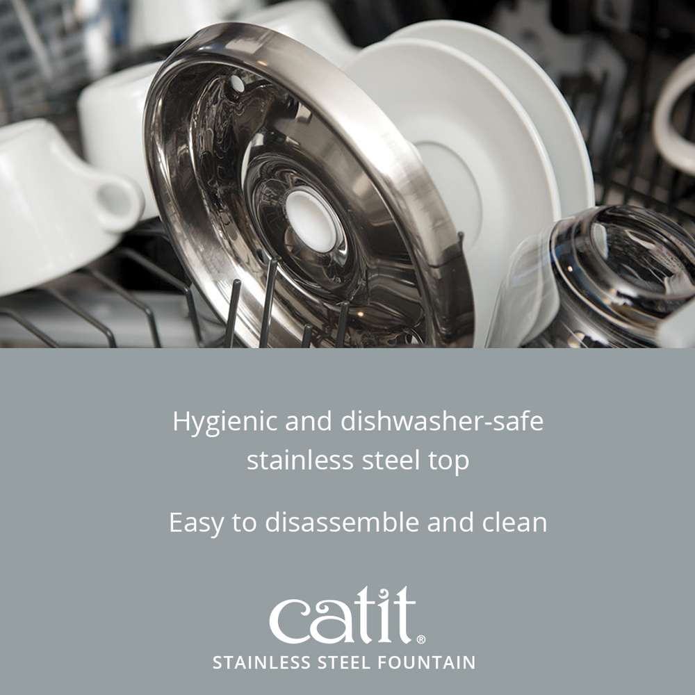 Catit Stainless Steel Drinking Fountain