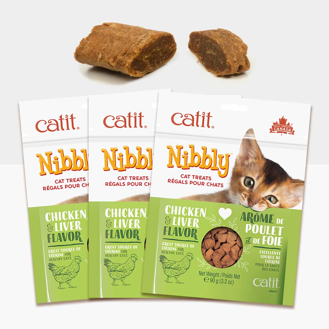 Catit Nibbly Crispy – 3 Pack