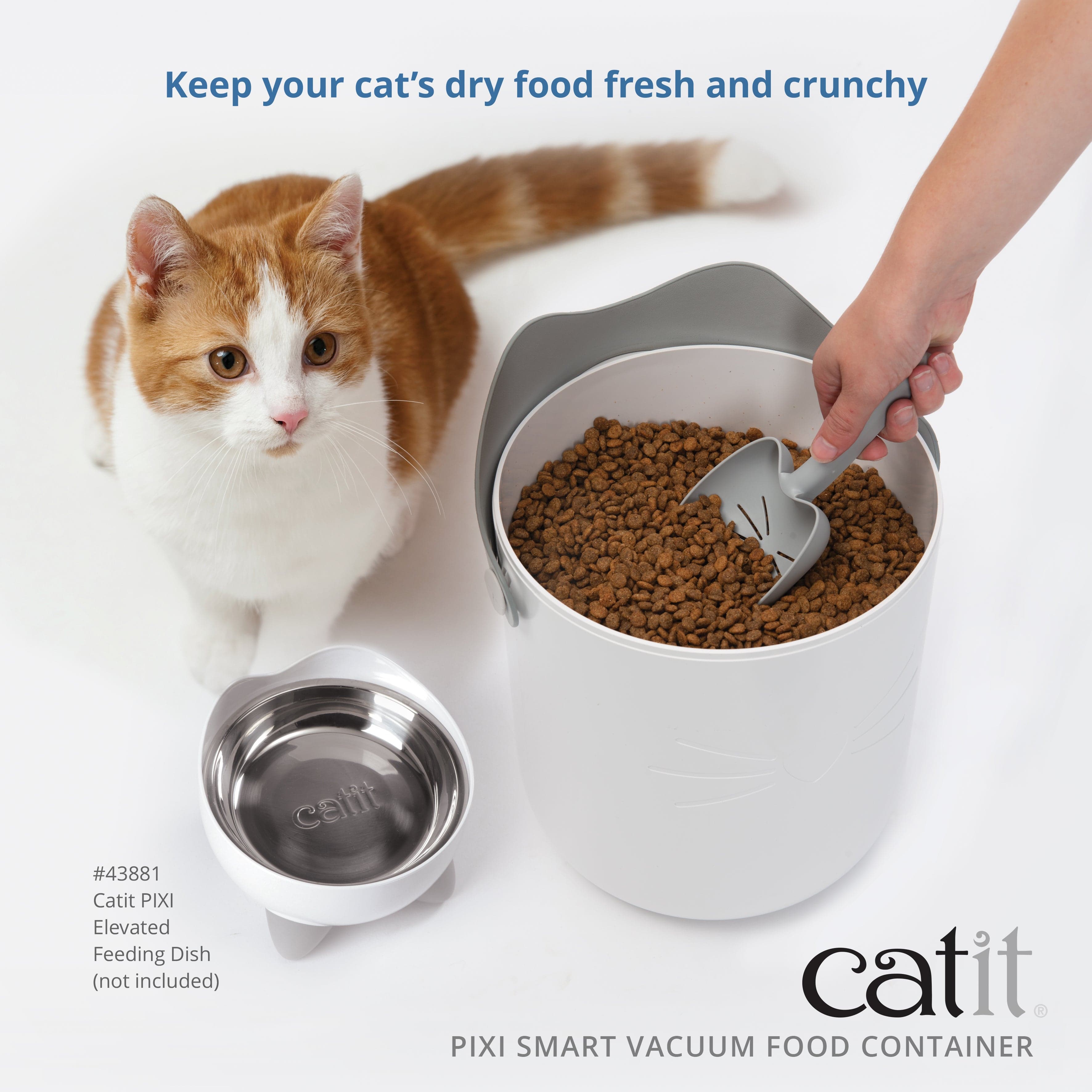 Catit PIXI Smart Vacuum Food Container Catit USA Official