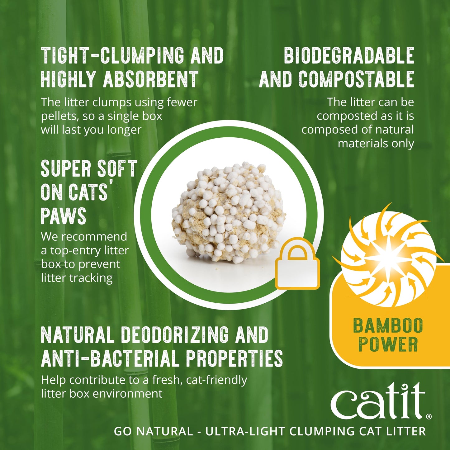 Catit Go Natural Ultra Light Clumping Cat Litter