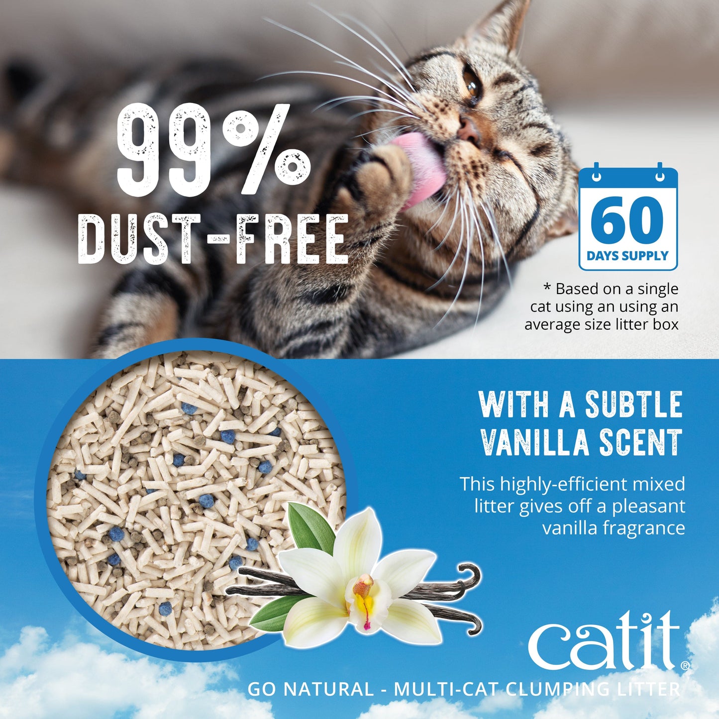 Catit Go Natural Multi Cat Clumping Cat Litter