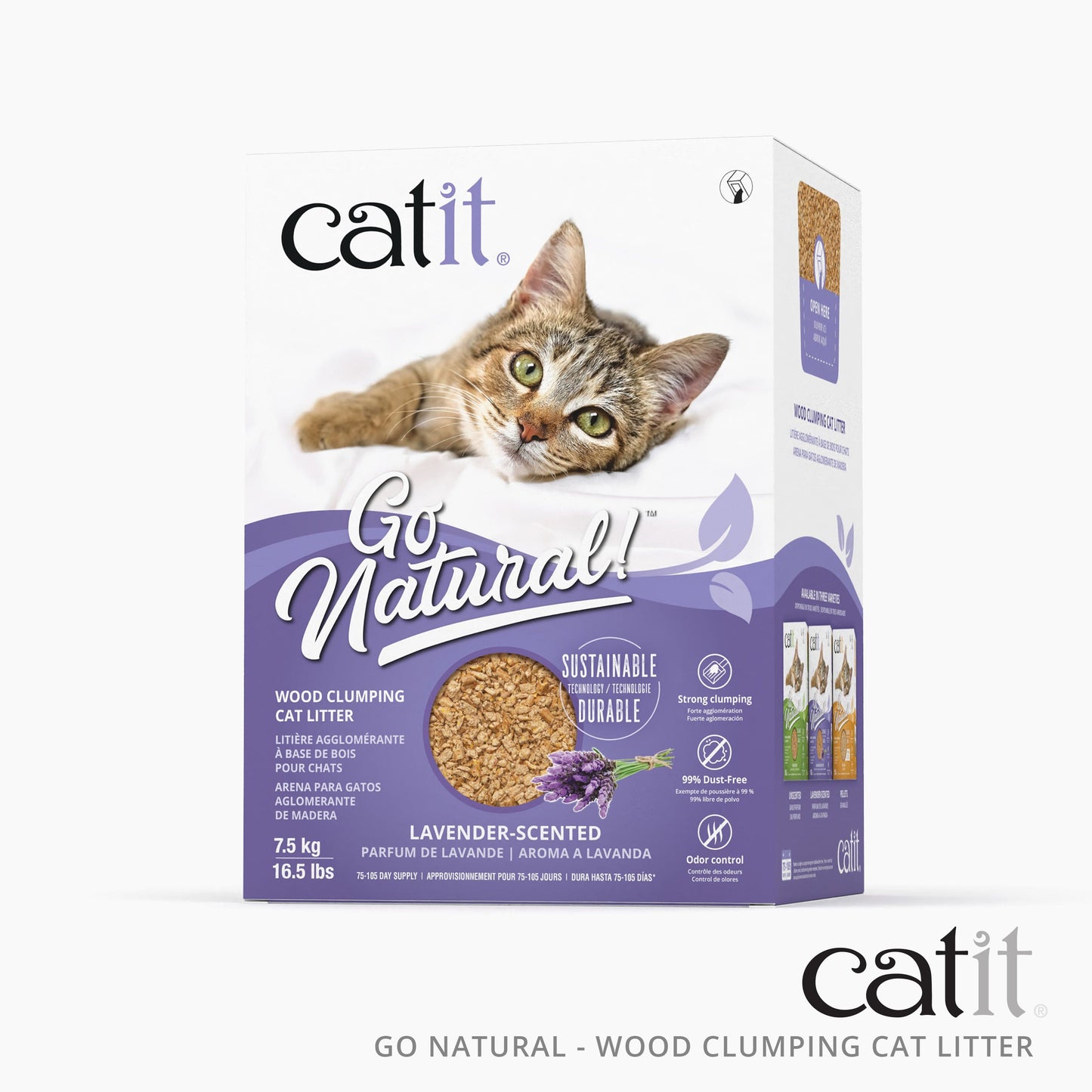 Go Natural Wood Clumping Cat Litter