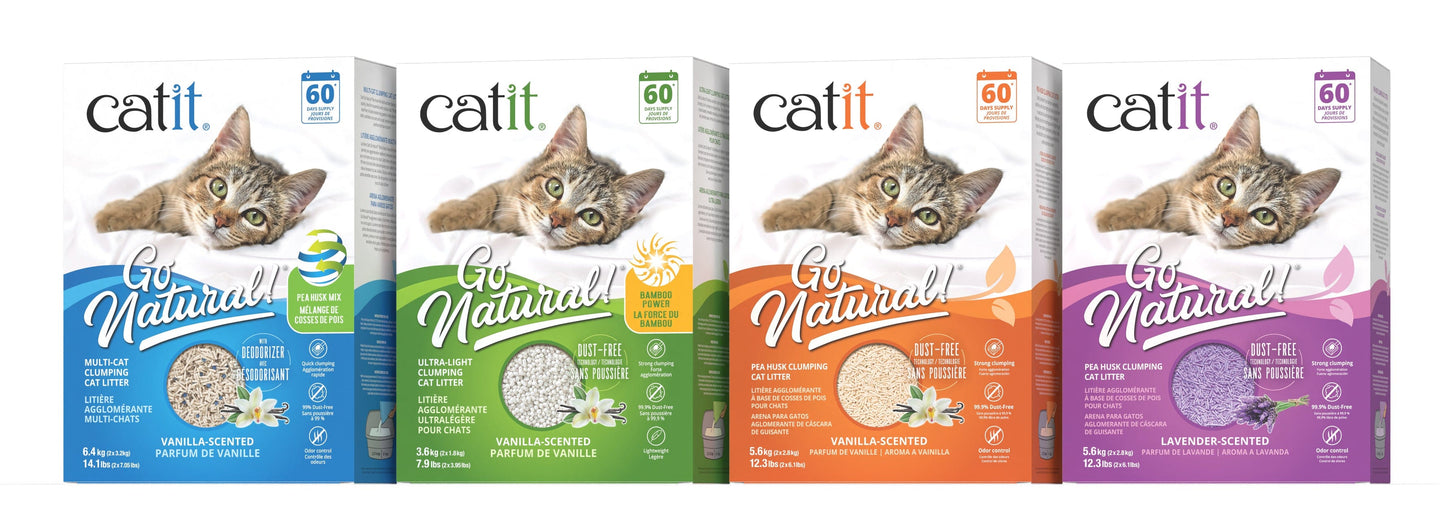 Catit Go Natural Multi Cat Clumping Cat Litter