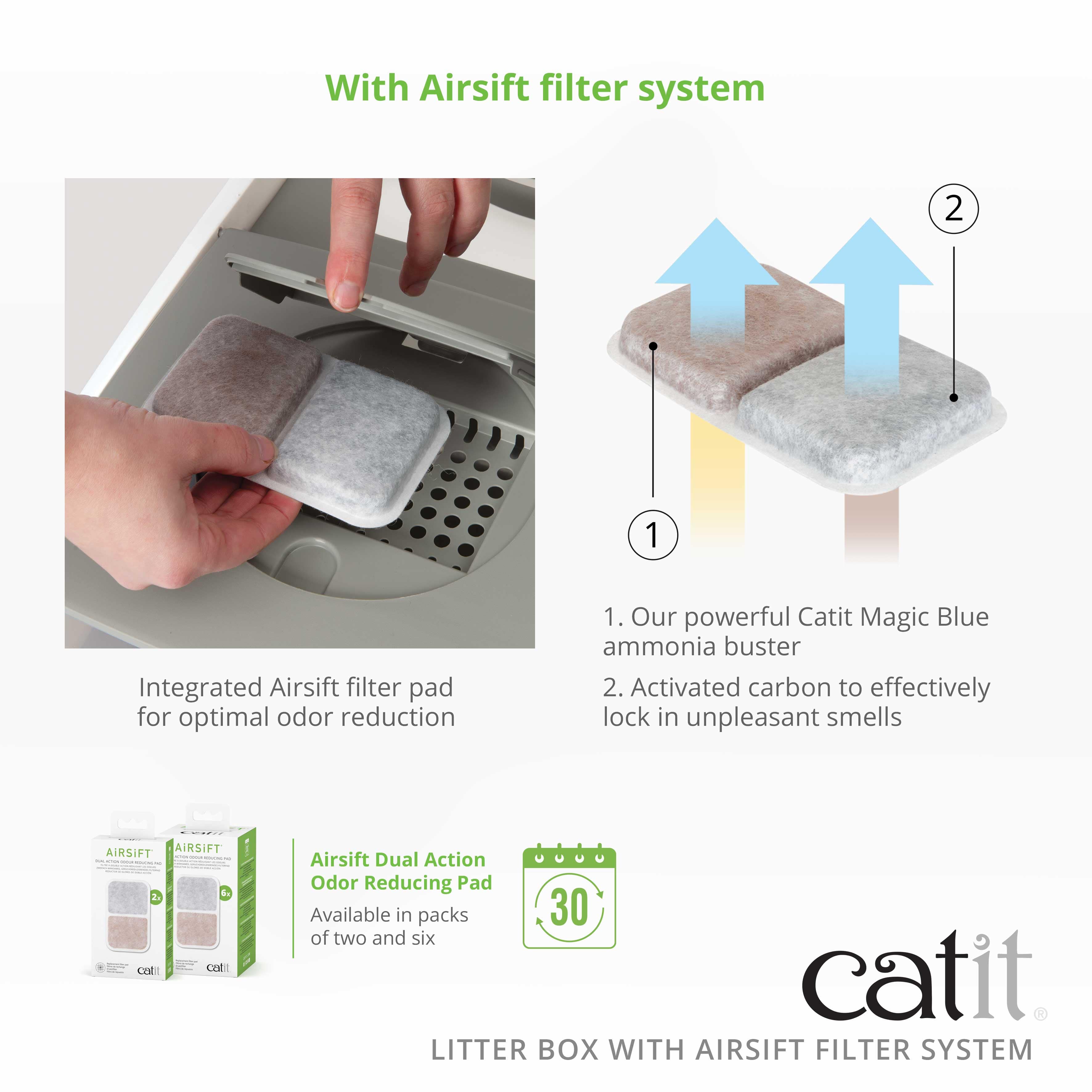 Catit litter box outlet filter