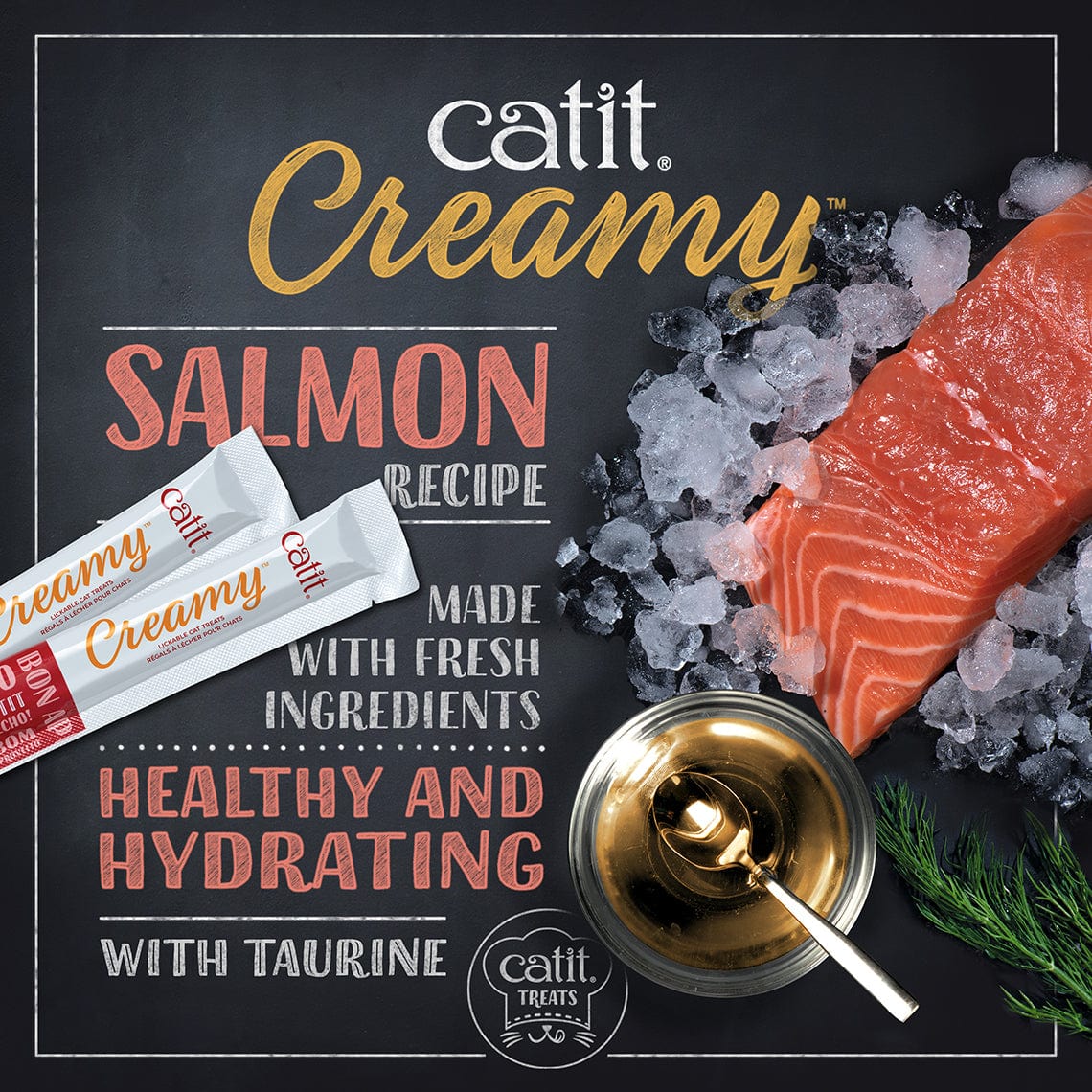 Catit Creamy Cat Treats – 30 Pack