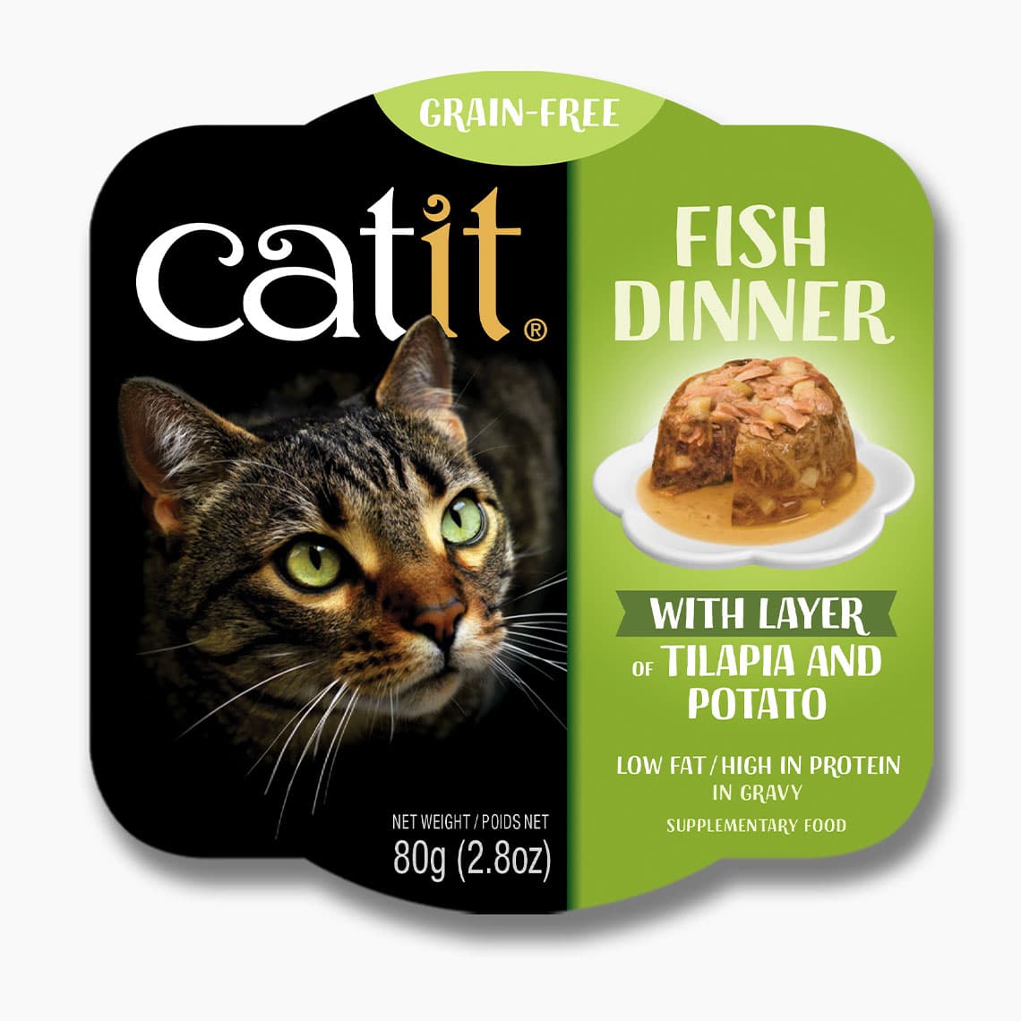 Catit Fish Dinner - Tilapia and Potato US