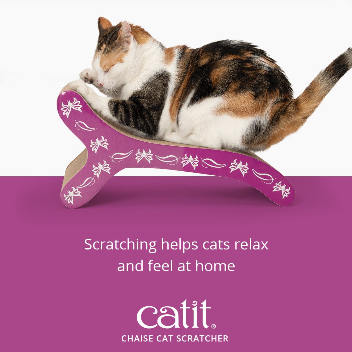 Catit Scratcher with Catnip Butterfly Chaise Catit USA