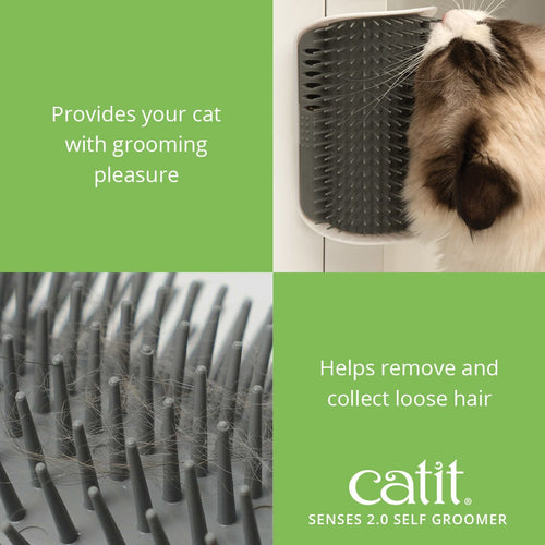 Cat Self Groomer Corner Brush – ShopperMindset