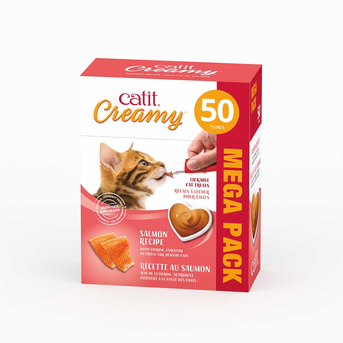 44437 - Catit Creamy Salmon - 50 pack