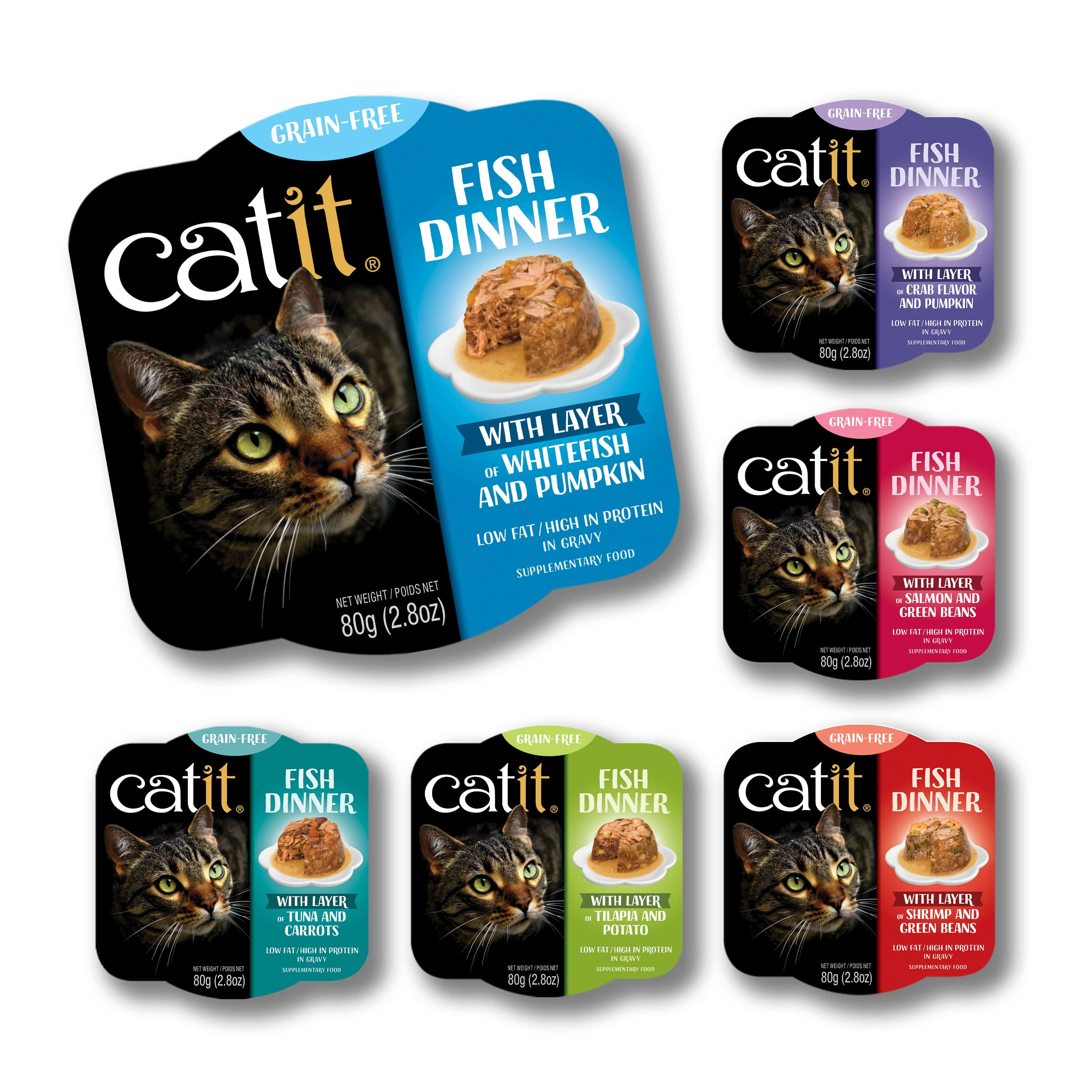 Catit Fish Dinner Catit USA Official Catit Brand Store