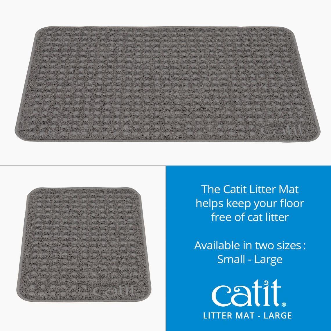 Largest cat hotsell litter mat