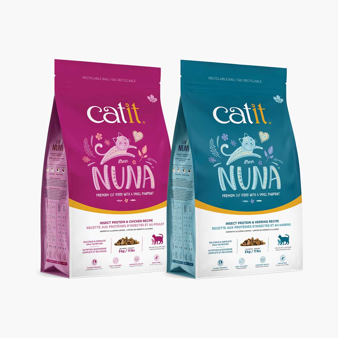 Catit Nuna Insect Protein Based Cat Food Catit USA Official