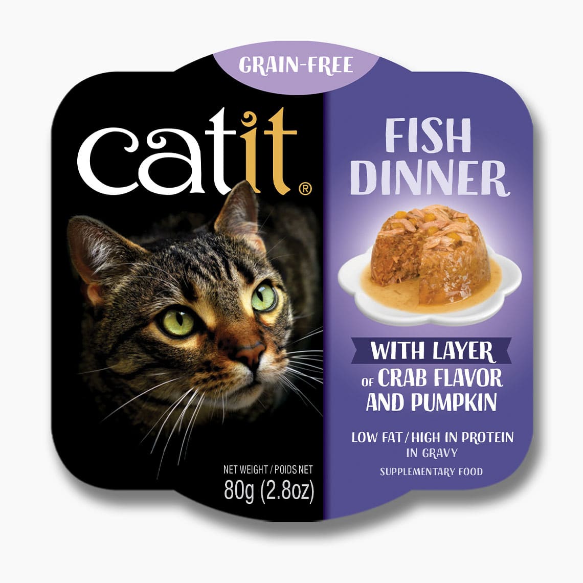 Catit Fish Dinner - Crab and Pumpkin US