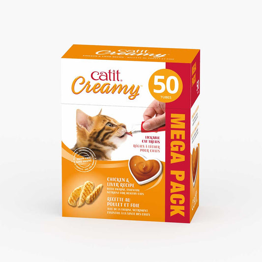 44436 - Catit Creamy Chicken - 50 pack