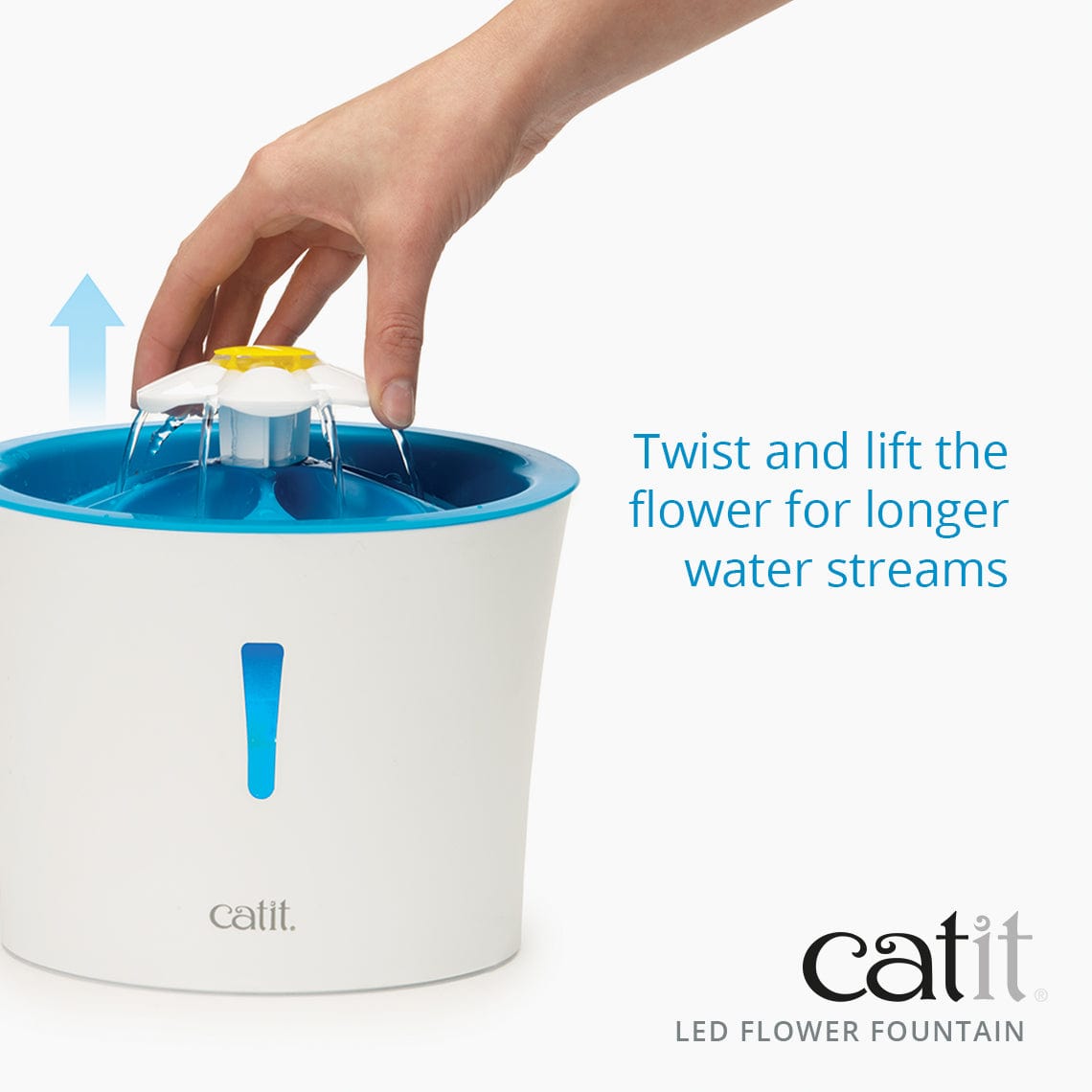 Catit led shop water fountain